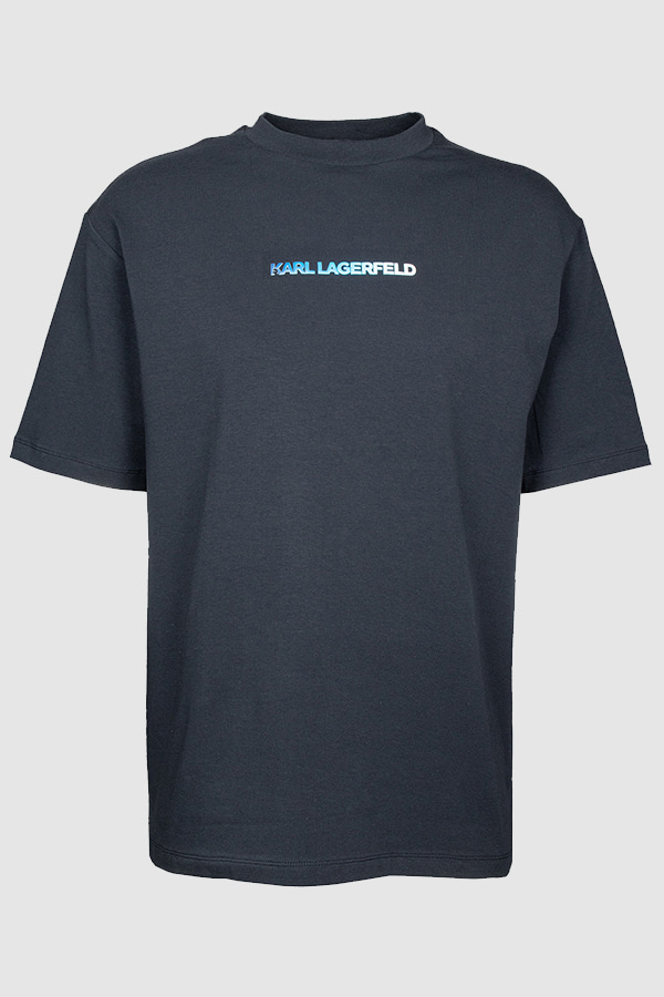 ΜΠΛΟΥΖΑ T-SHIRT KARL LAGERFELD - 690 ΜΠΛΕ